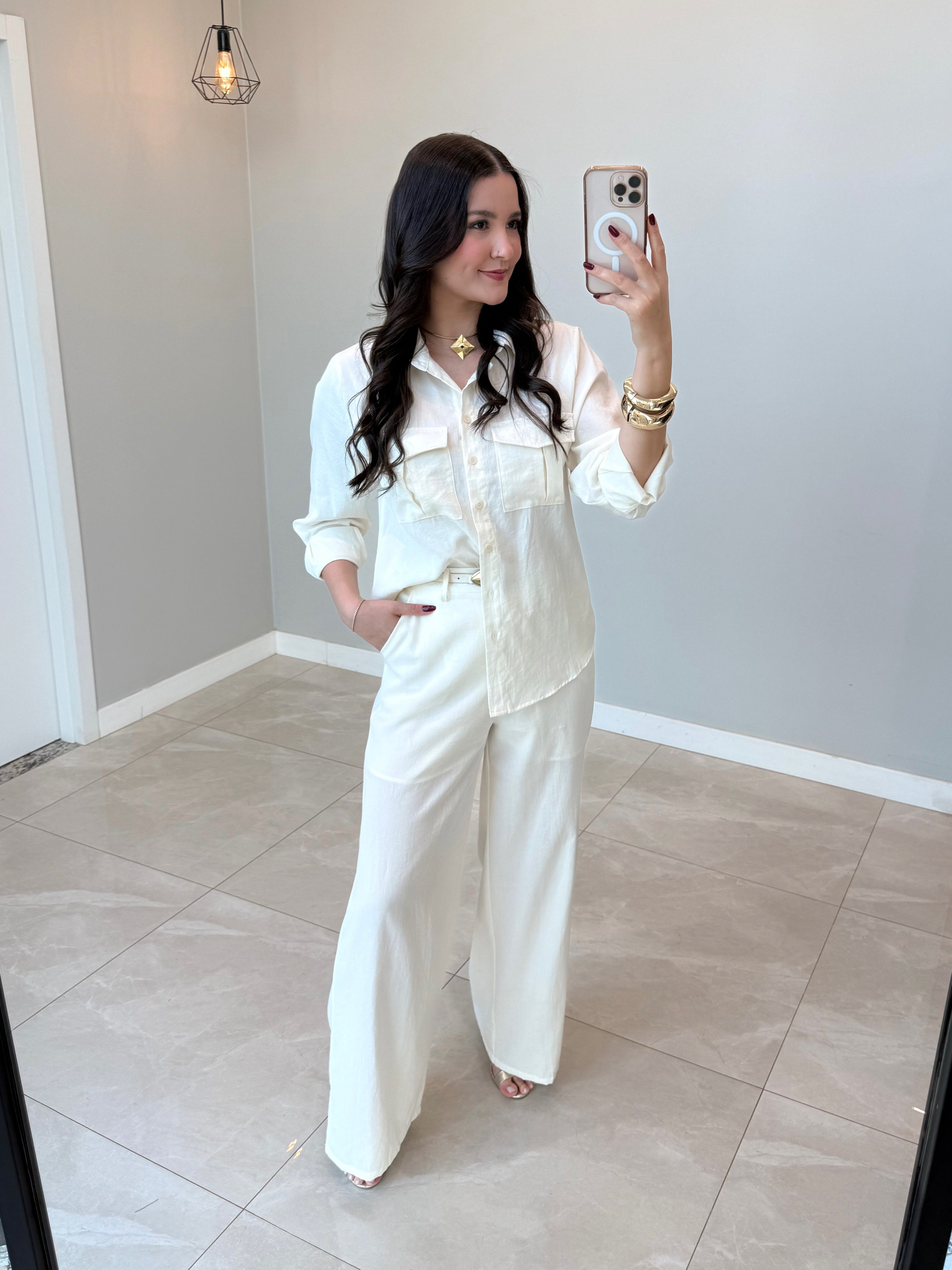 Conjunto Alfaiataria Marcela