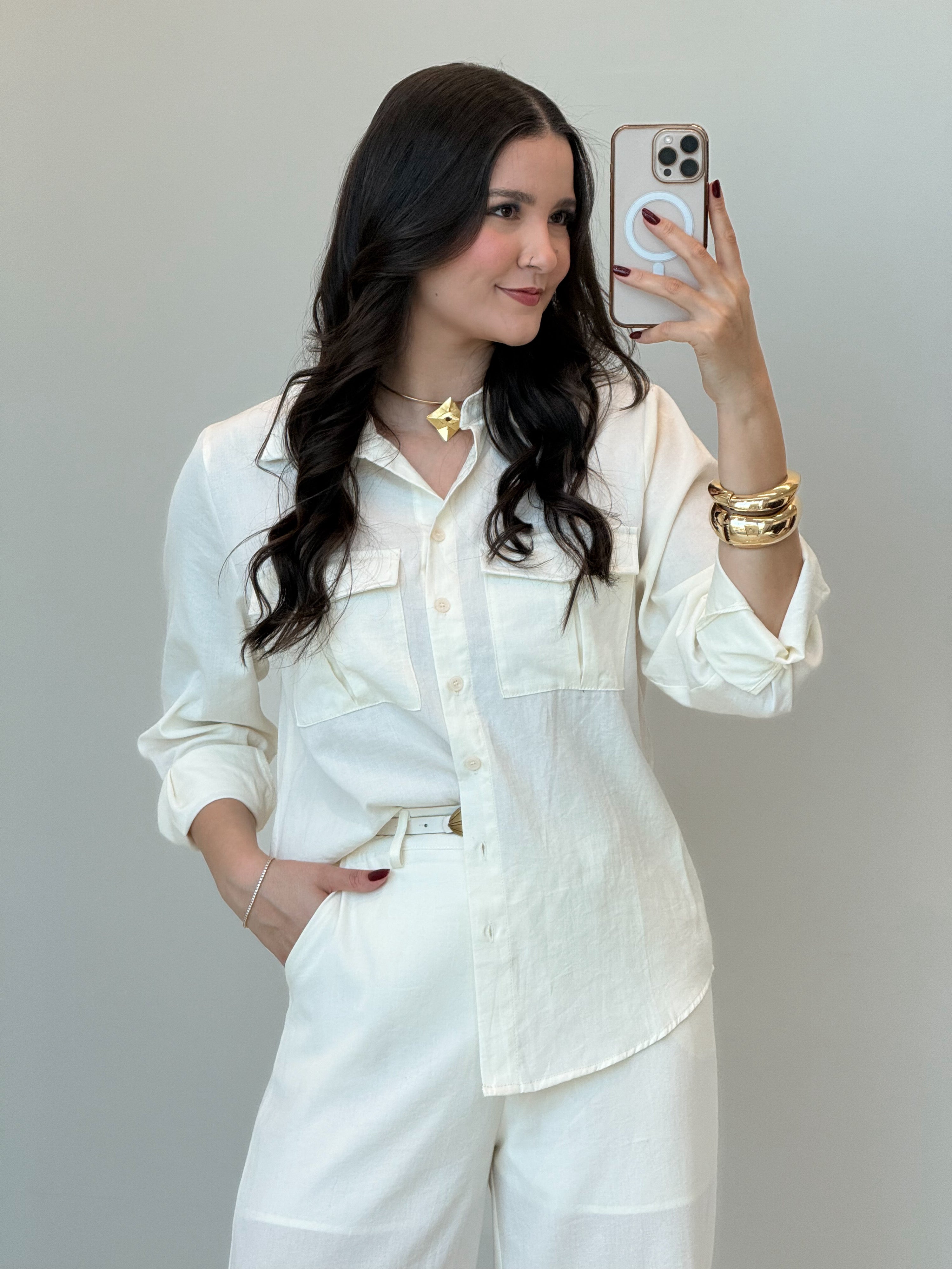 Conjunto Alfaiataria Marcela