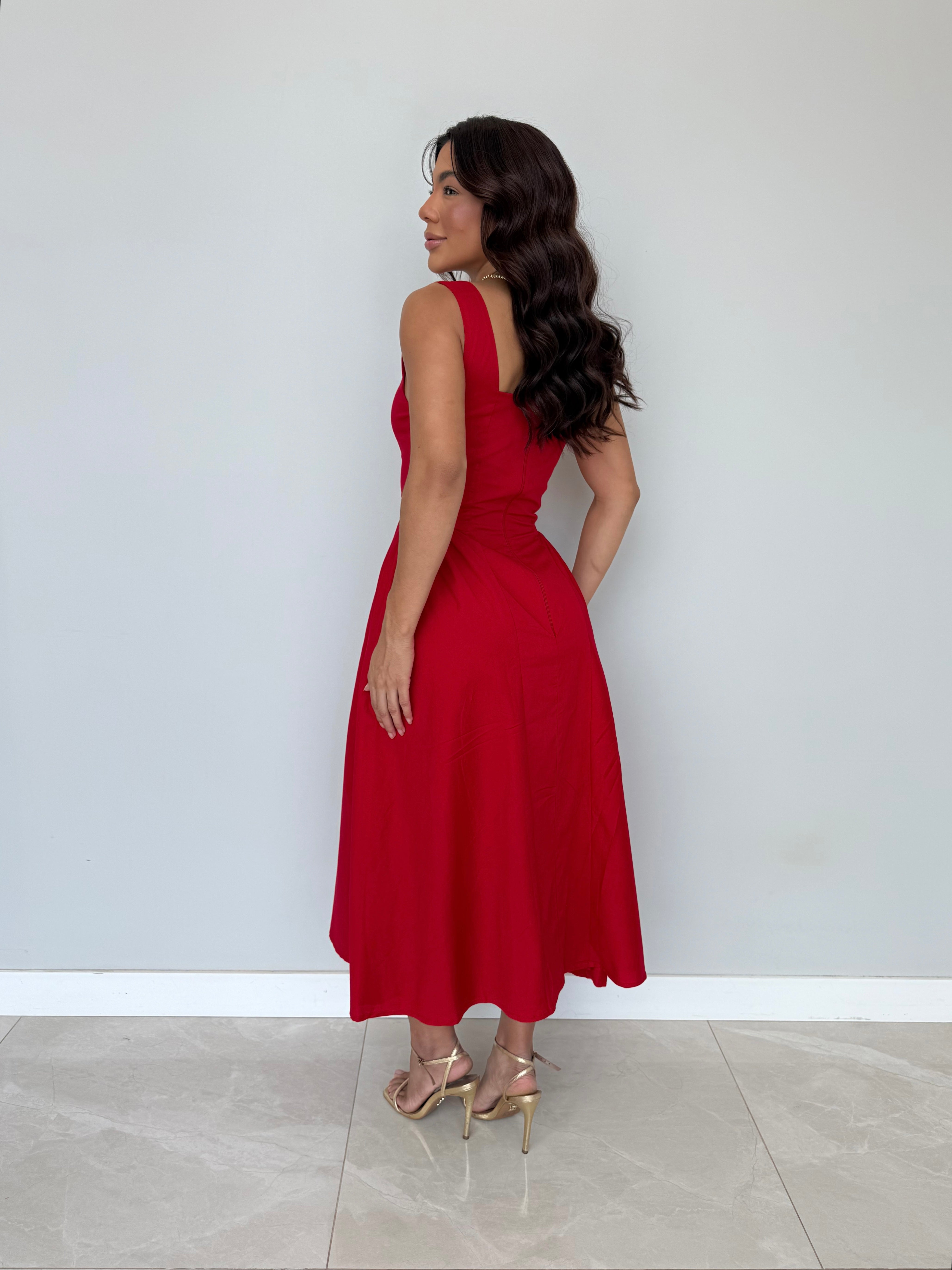 Vestido Midi Bianca