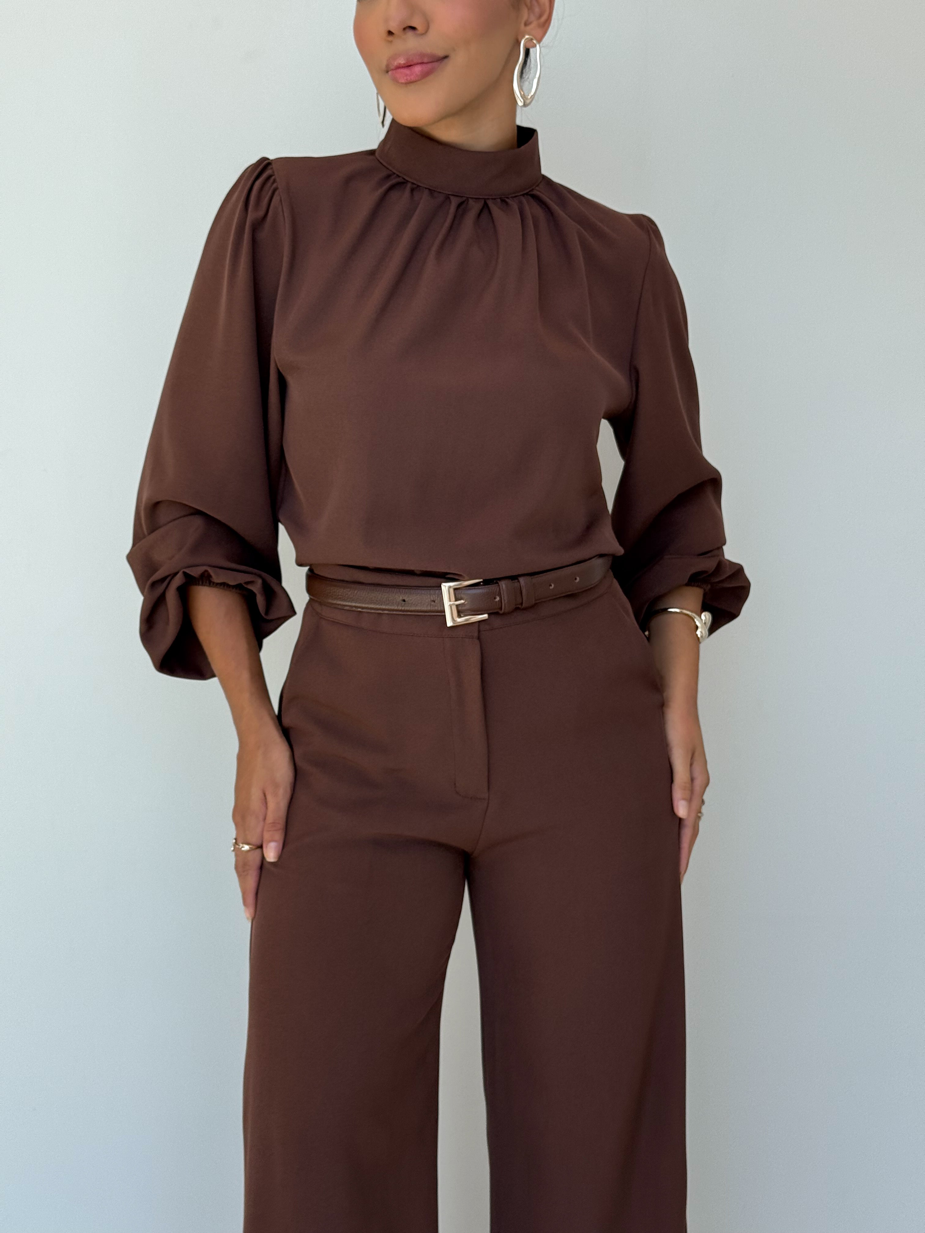 Blusa Manga Longa Ellen