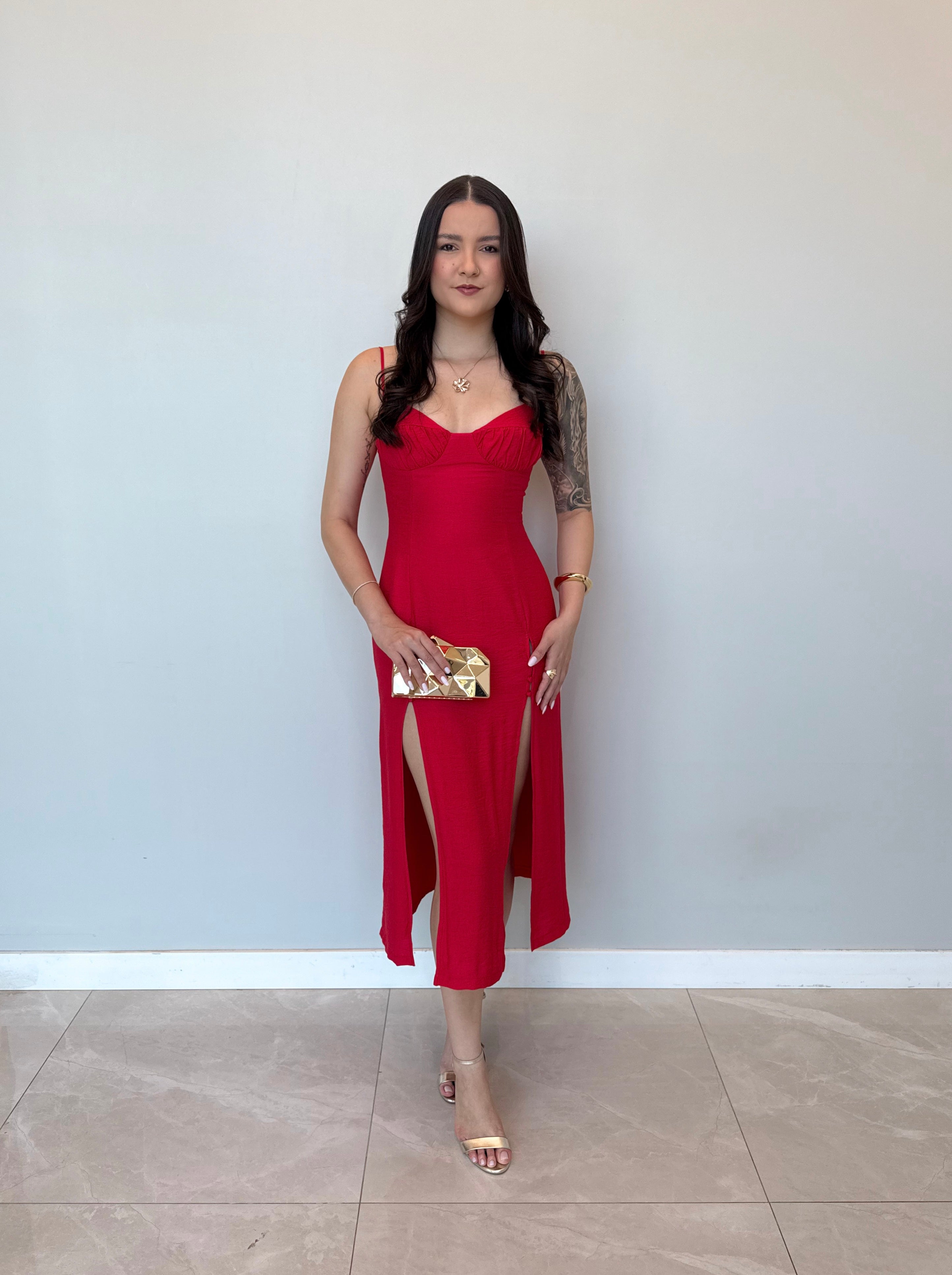 Vestido Midi Leandra