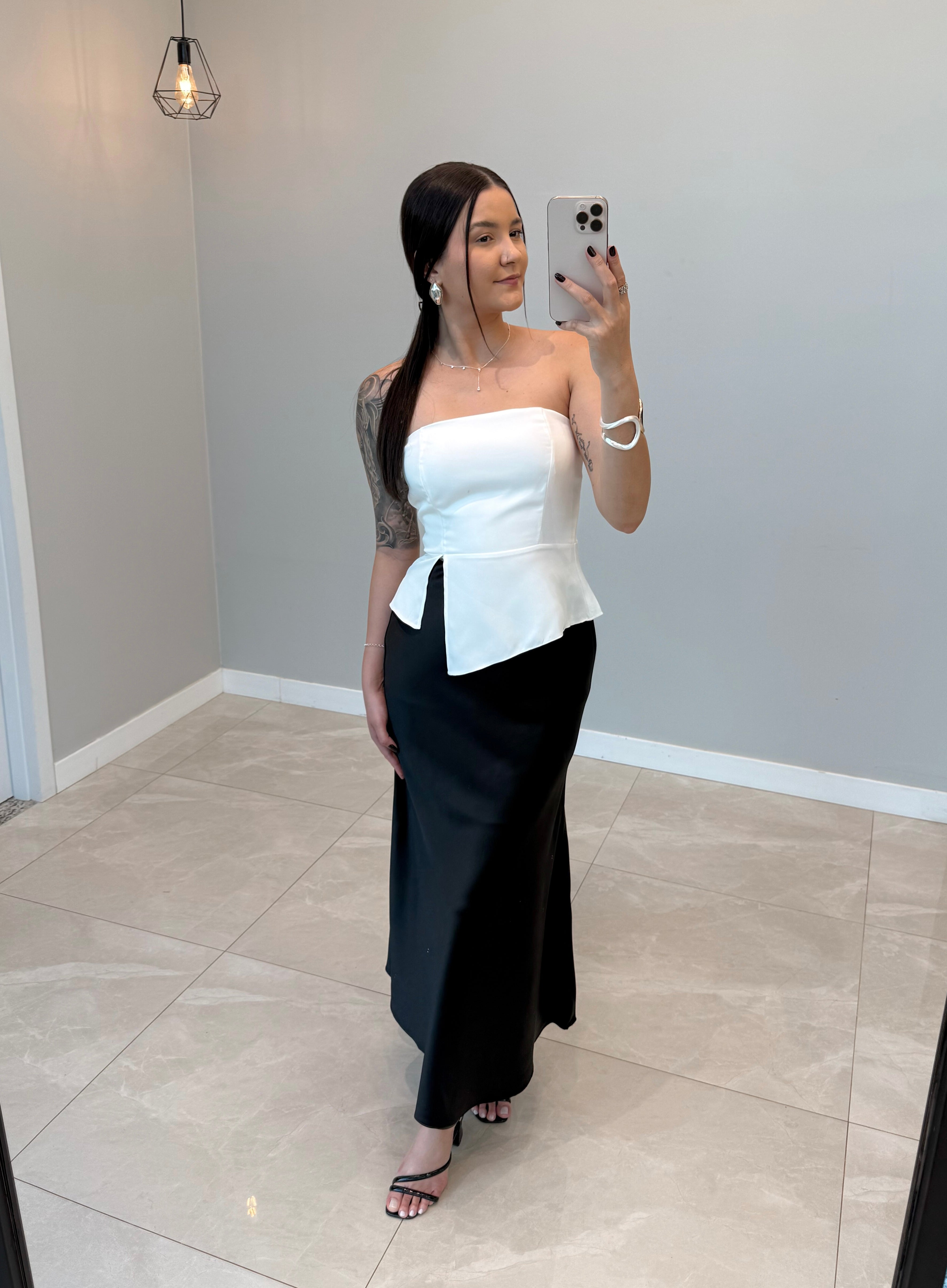 Saia Longa Acetinada