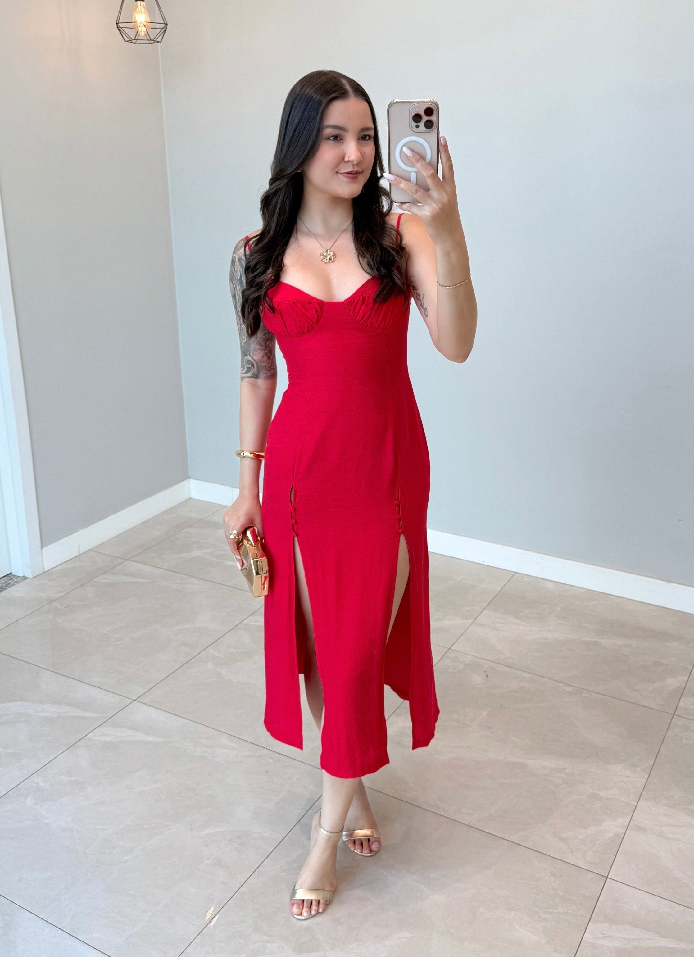 Vestido Midi Leandra