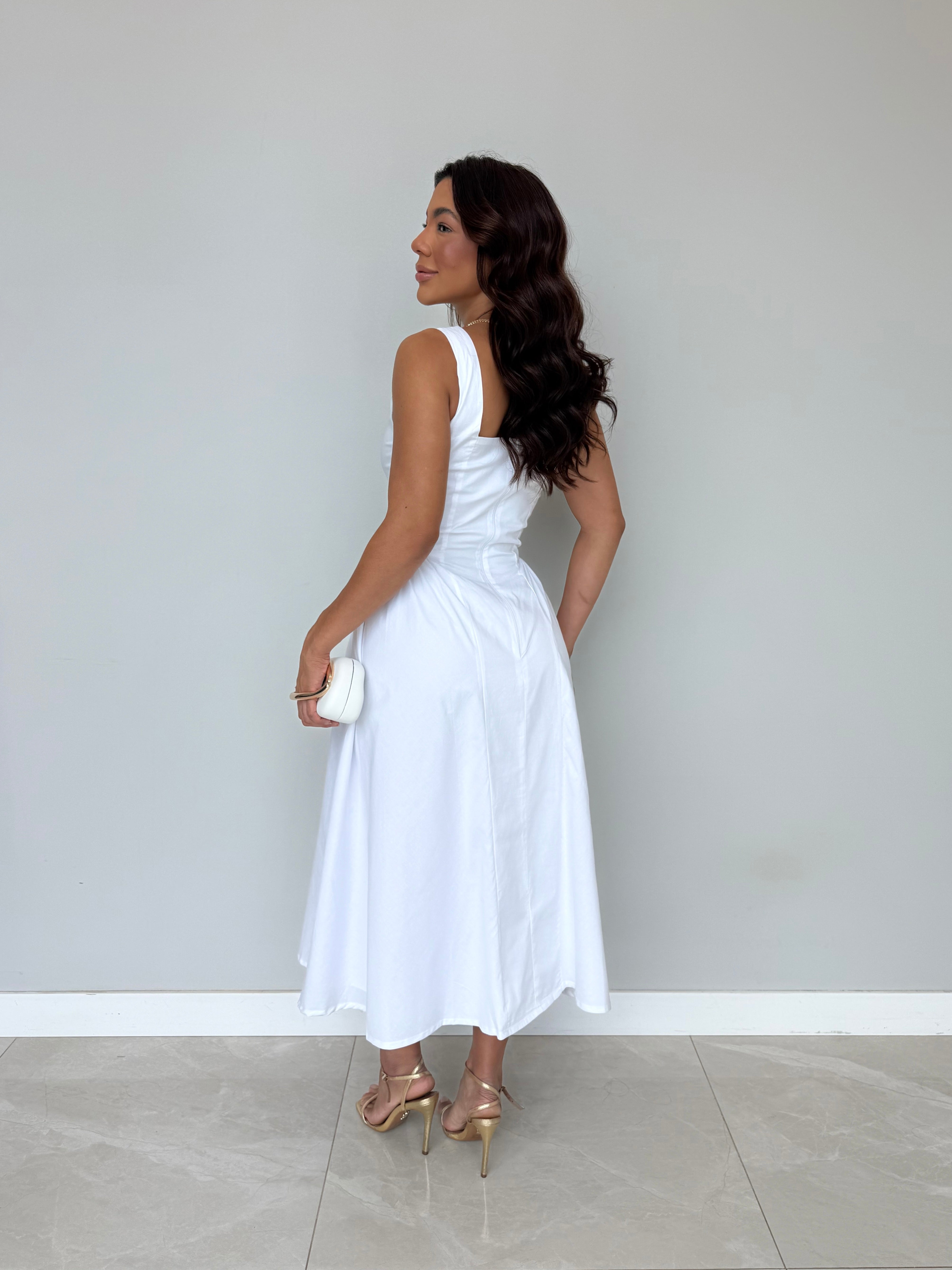 Vestido Midi Bianca