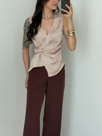 Blusa Cetim Raquel