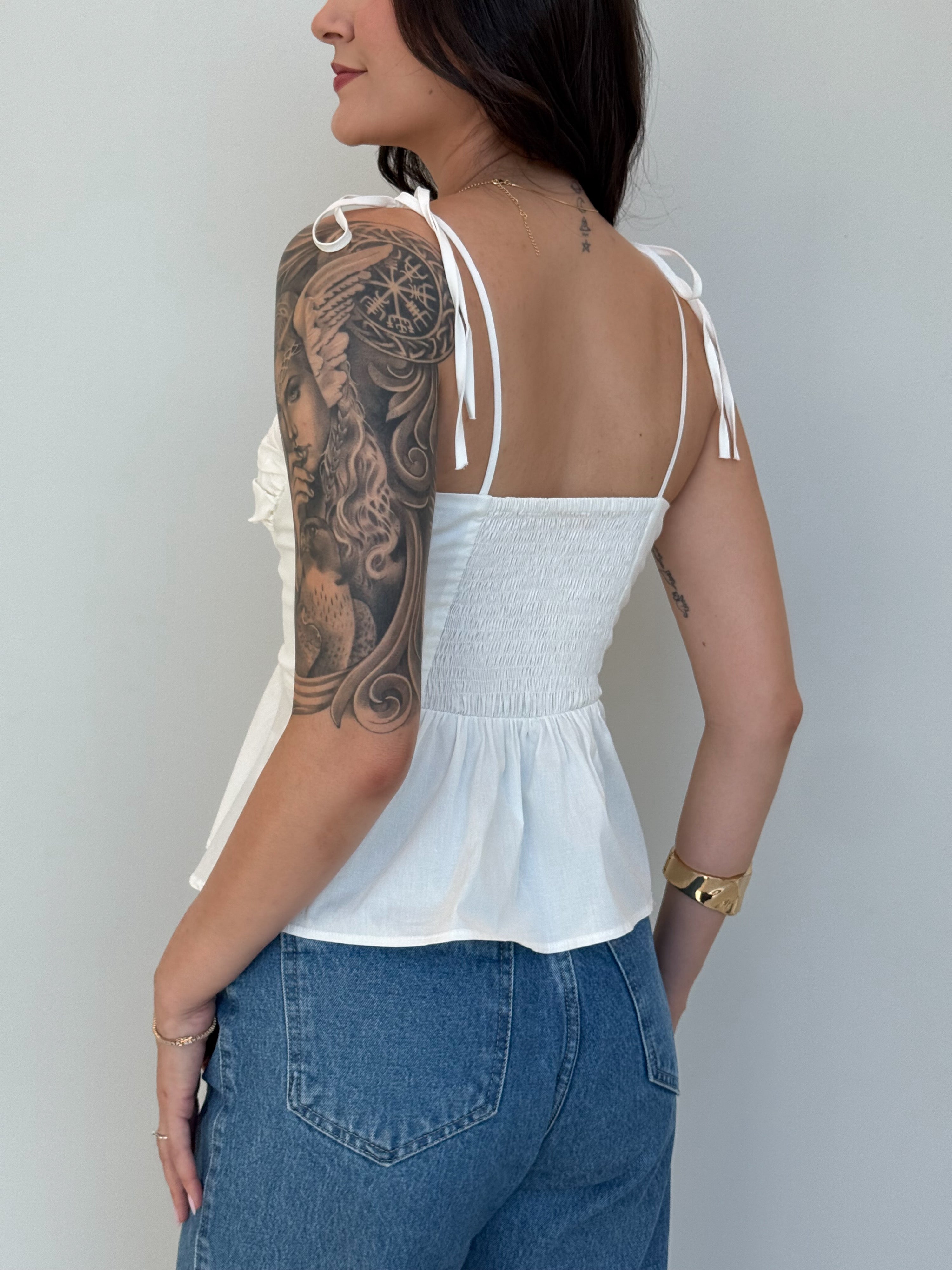 Blusa Peplum Thálita