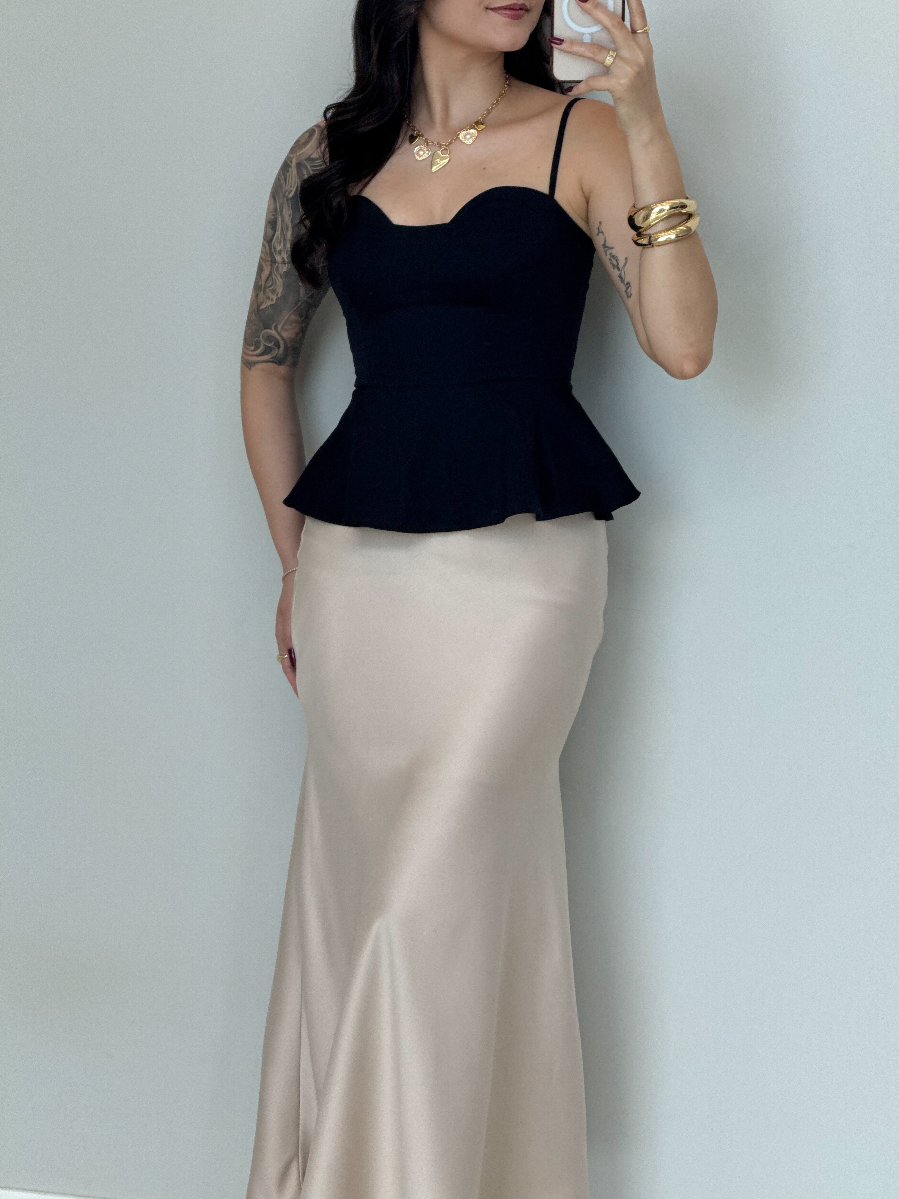 Blusa Peplum Gabi
