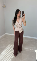 Blusa Cetim Raquel