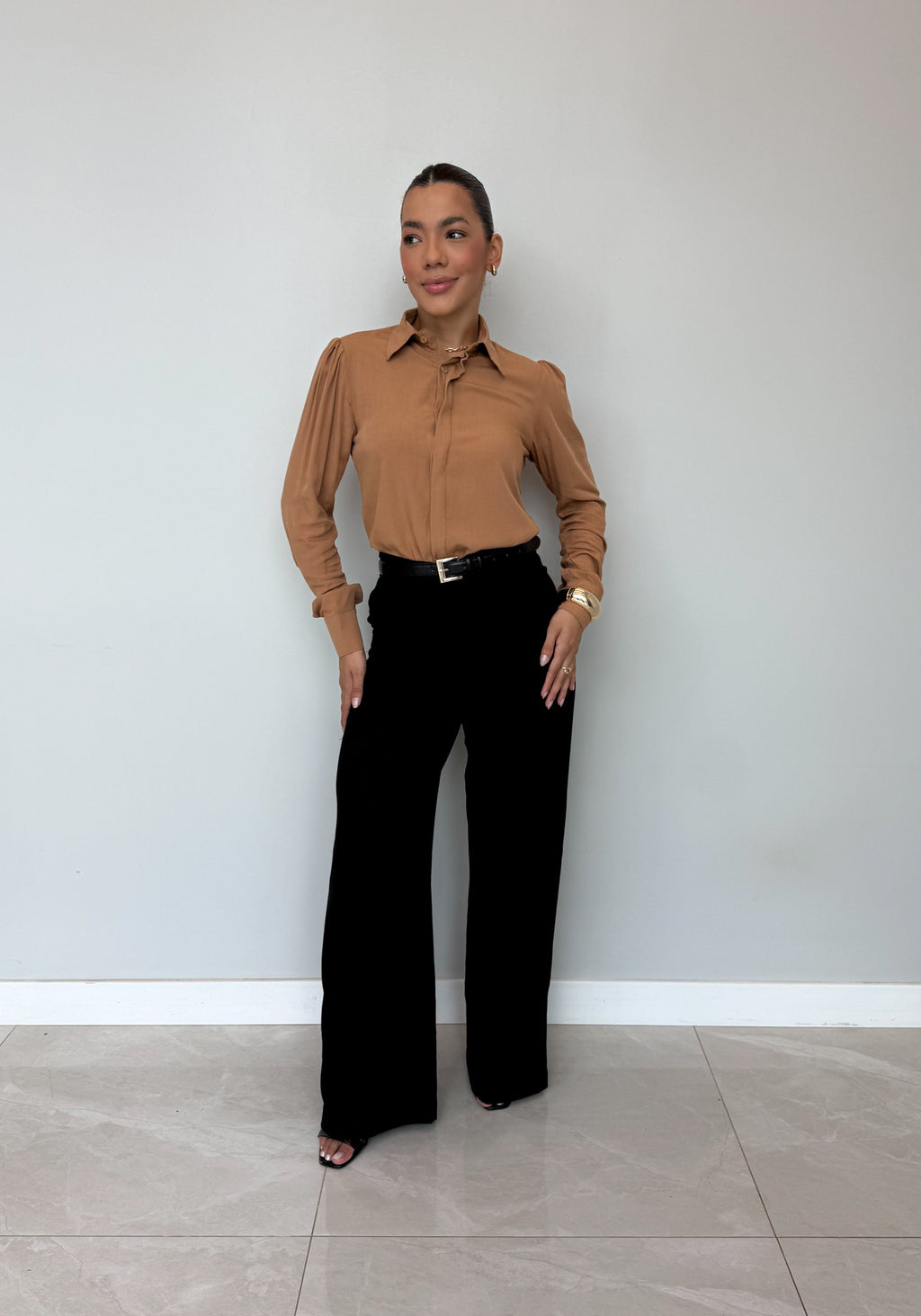 Camisa Manga Longa Livia