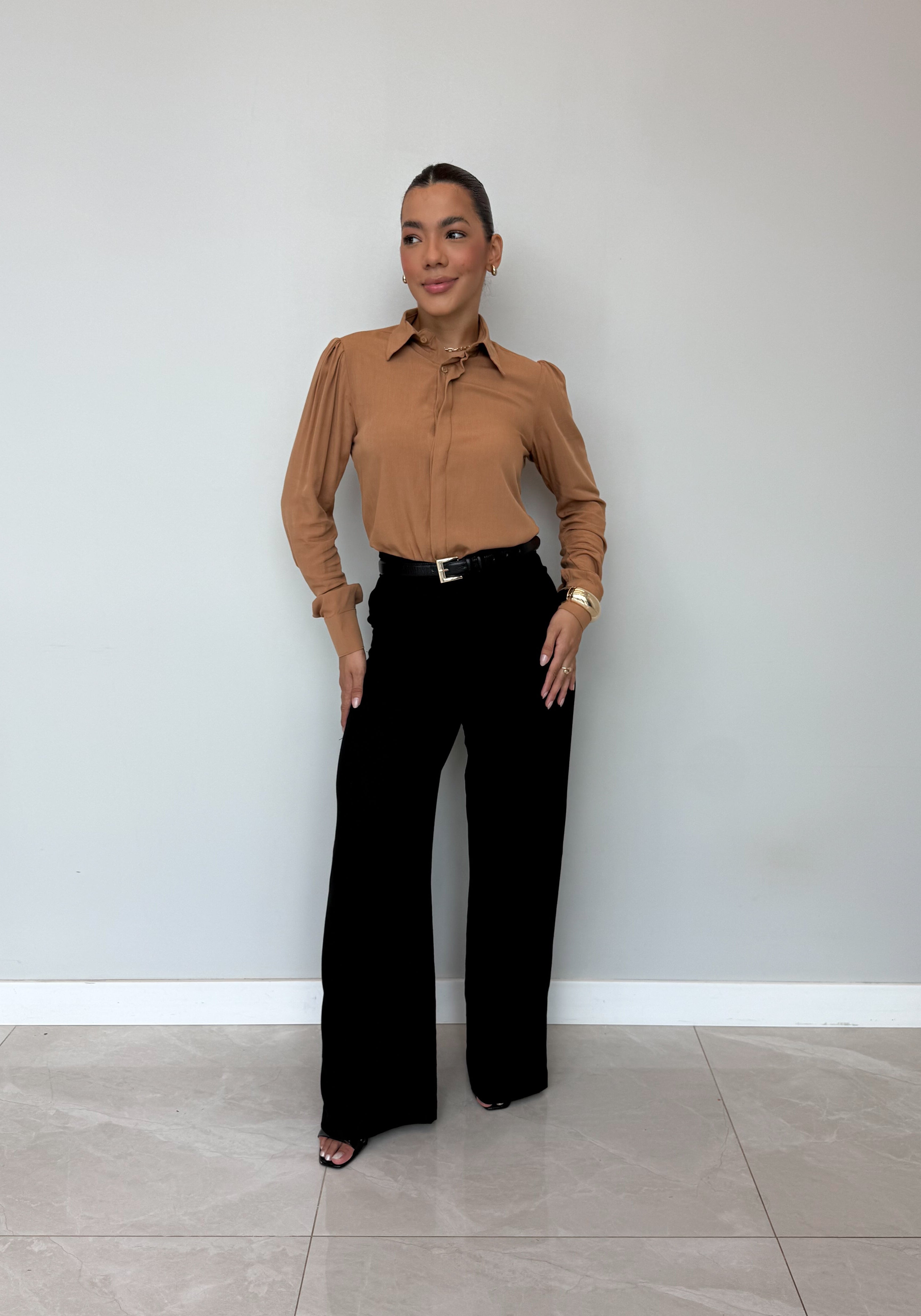 Camisa Manga Longa Livia
