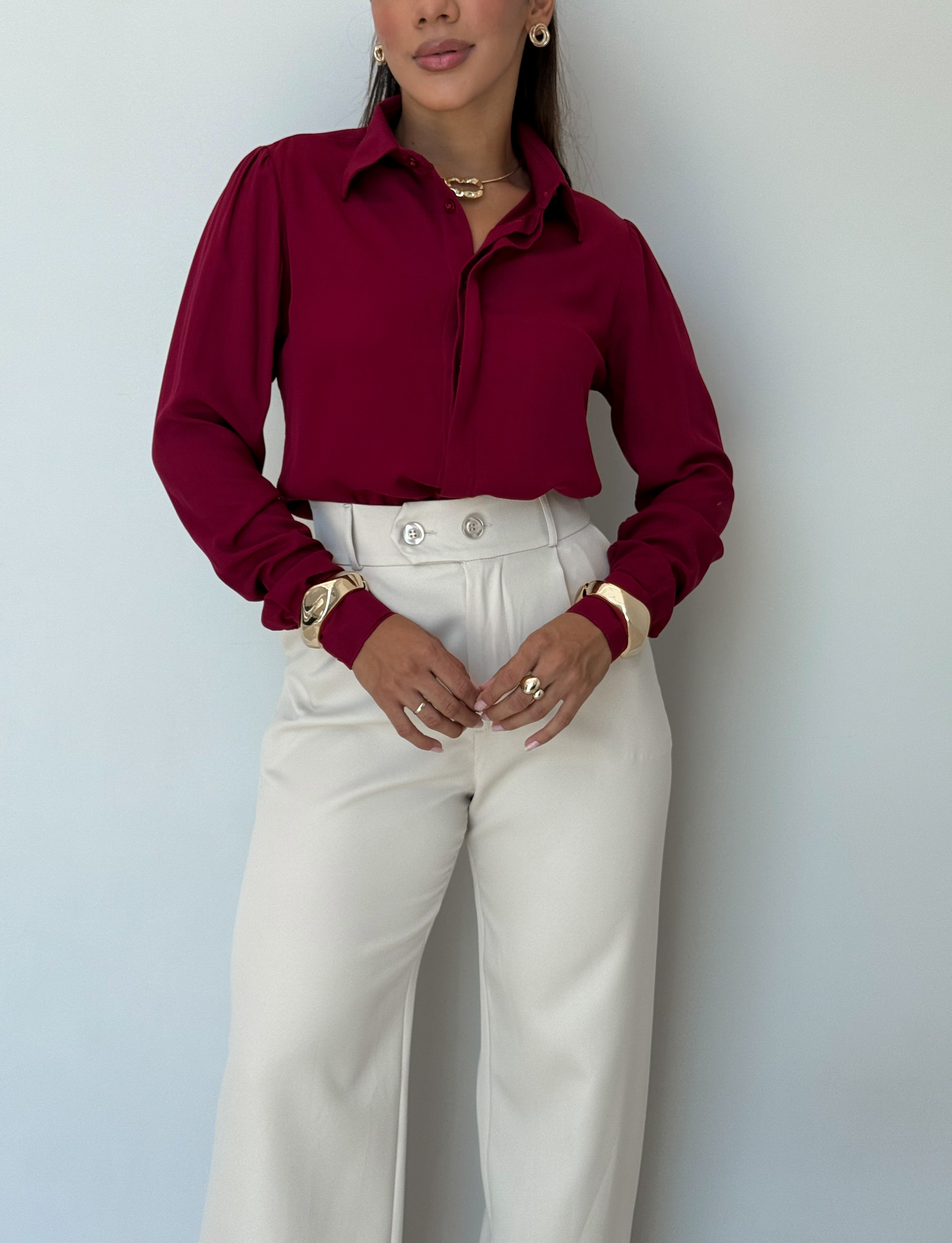 Camisa Manga Longa Livia