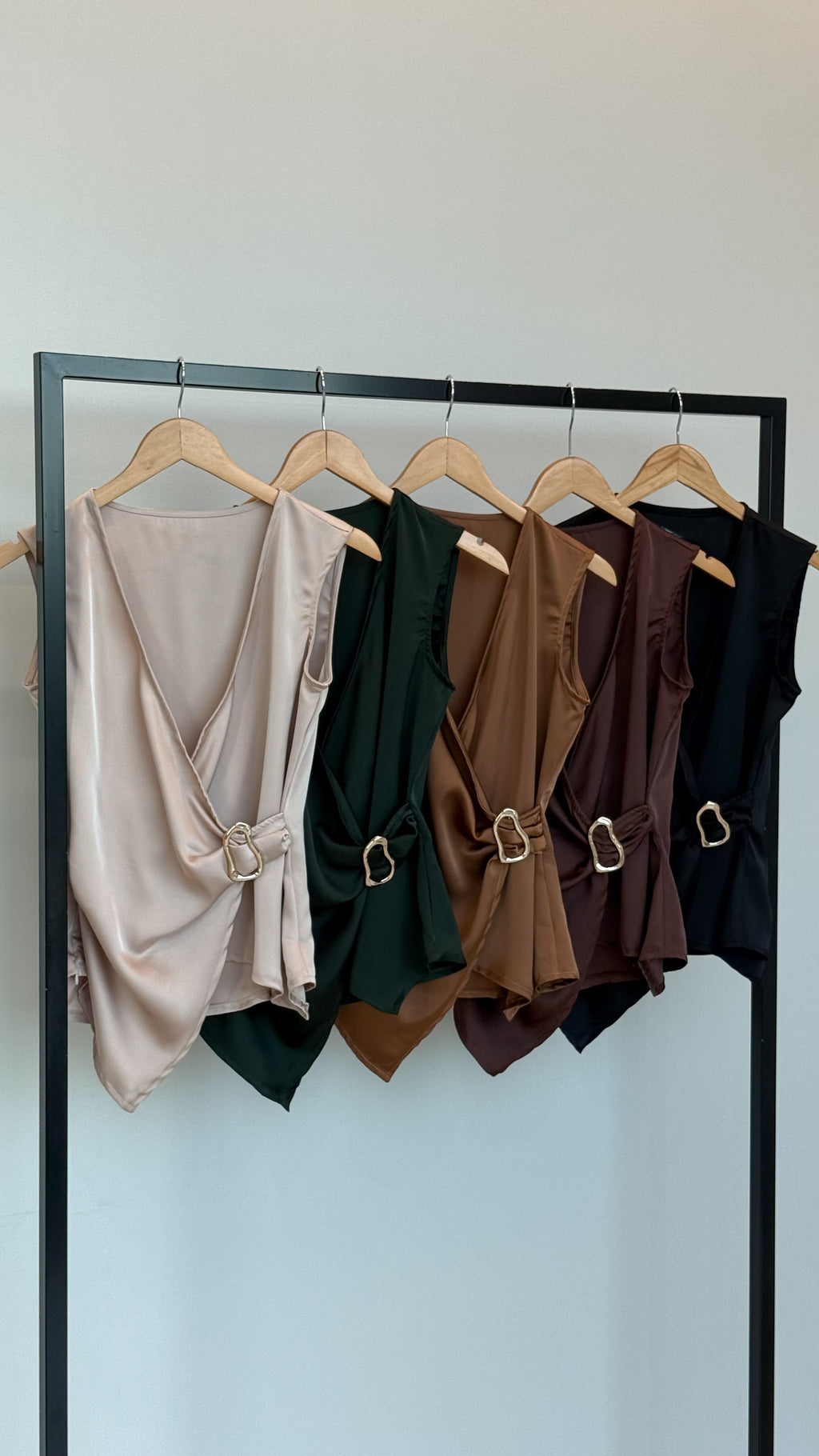 Blusa Cetim Raquel