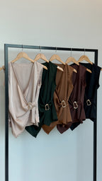 Blusa Cetim Raquel