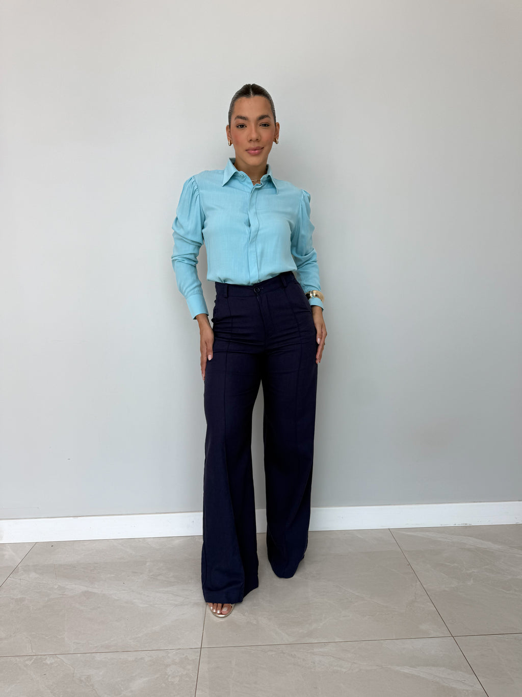 Camisa Manga Longa Livia