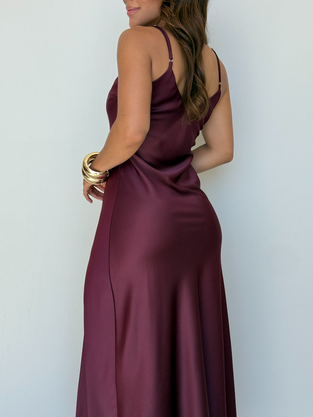 Vestido Alycia Cetim