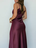 Vestido Alycia Cetim