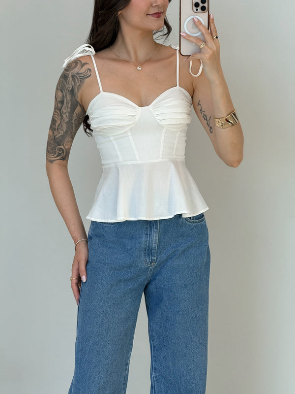 Blusa Peplum Thálita