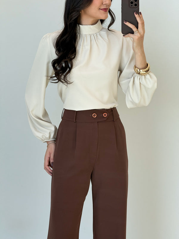 Blusa Manga Longa Ellen