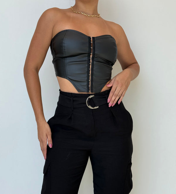 Corset Couro