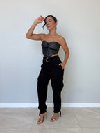 Corset Couro