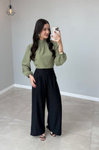 Blusa Manga Longa Ellen