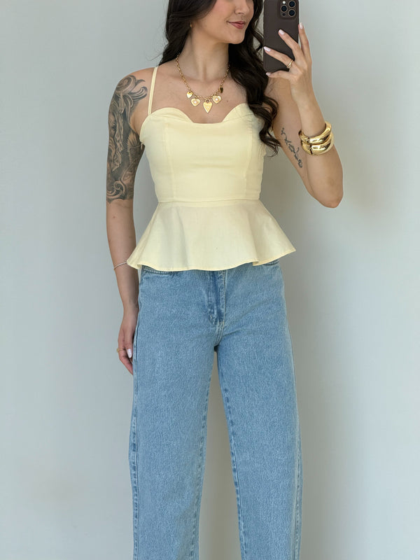Blusa Peplum Gabi