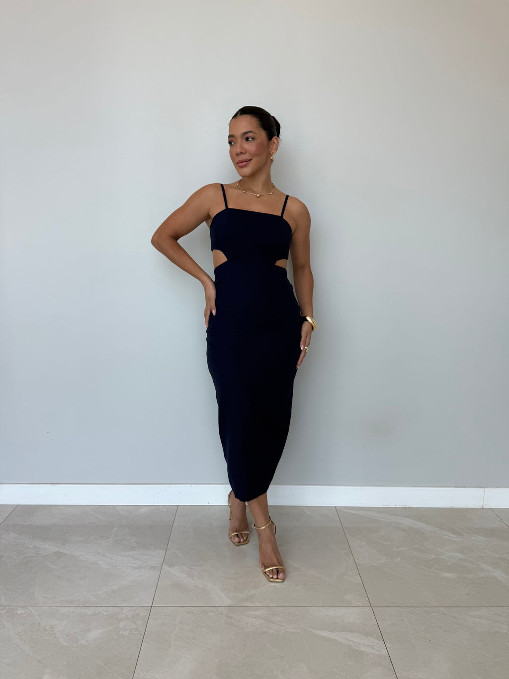 Vestido Midi Linho Beatriz