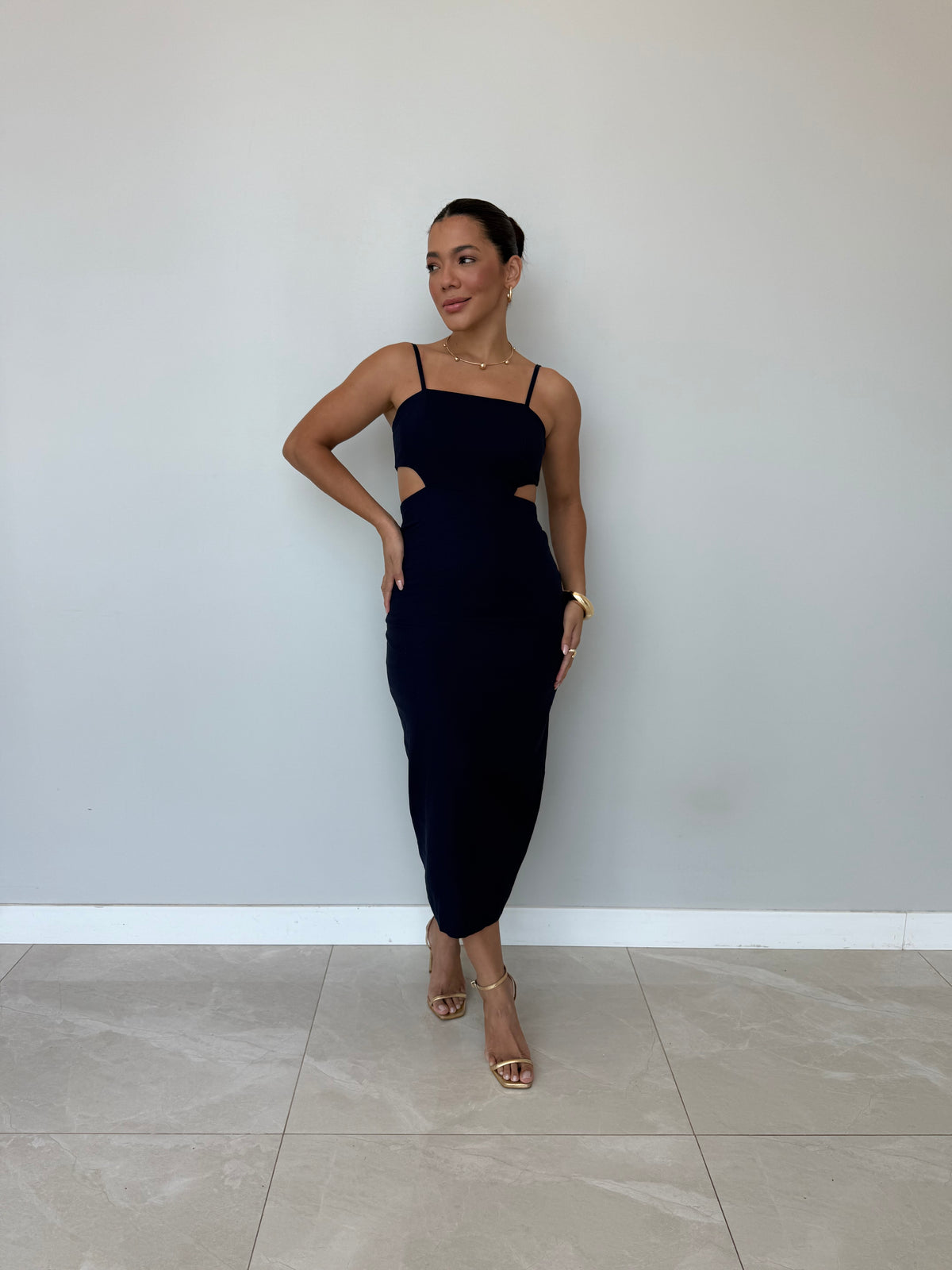 Vestido Midi Linho Beatriz