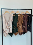 Blusa Cetim Raquel