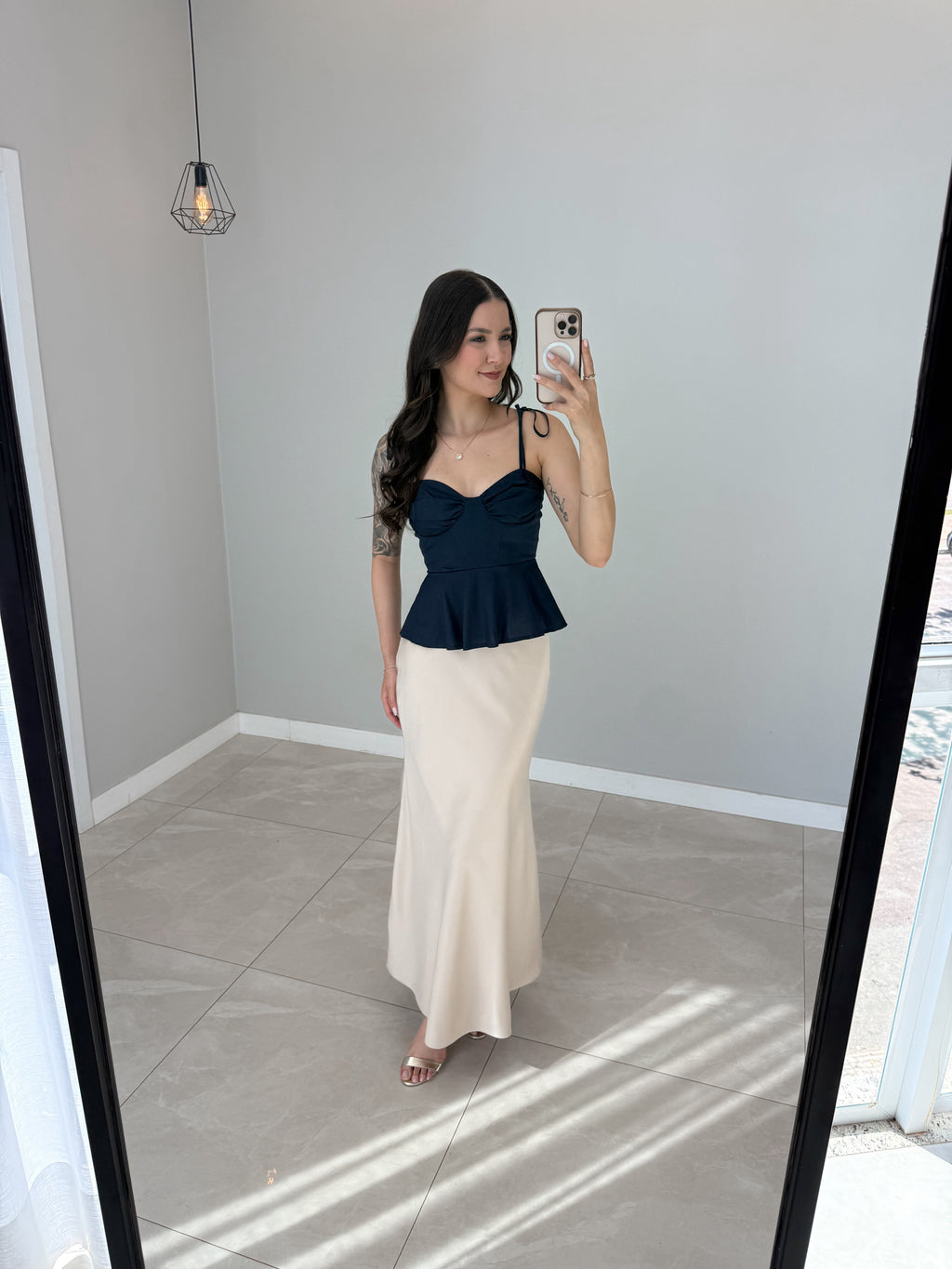 Blusa Peplum Thálita