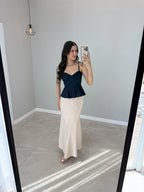 Blusa Peplum Thálita