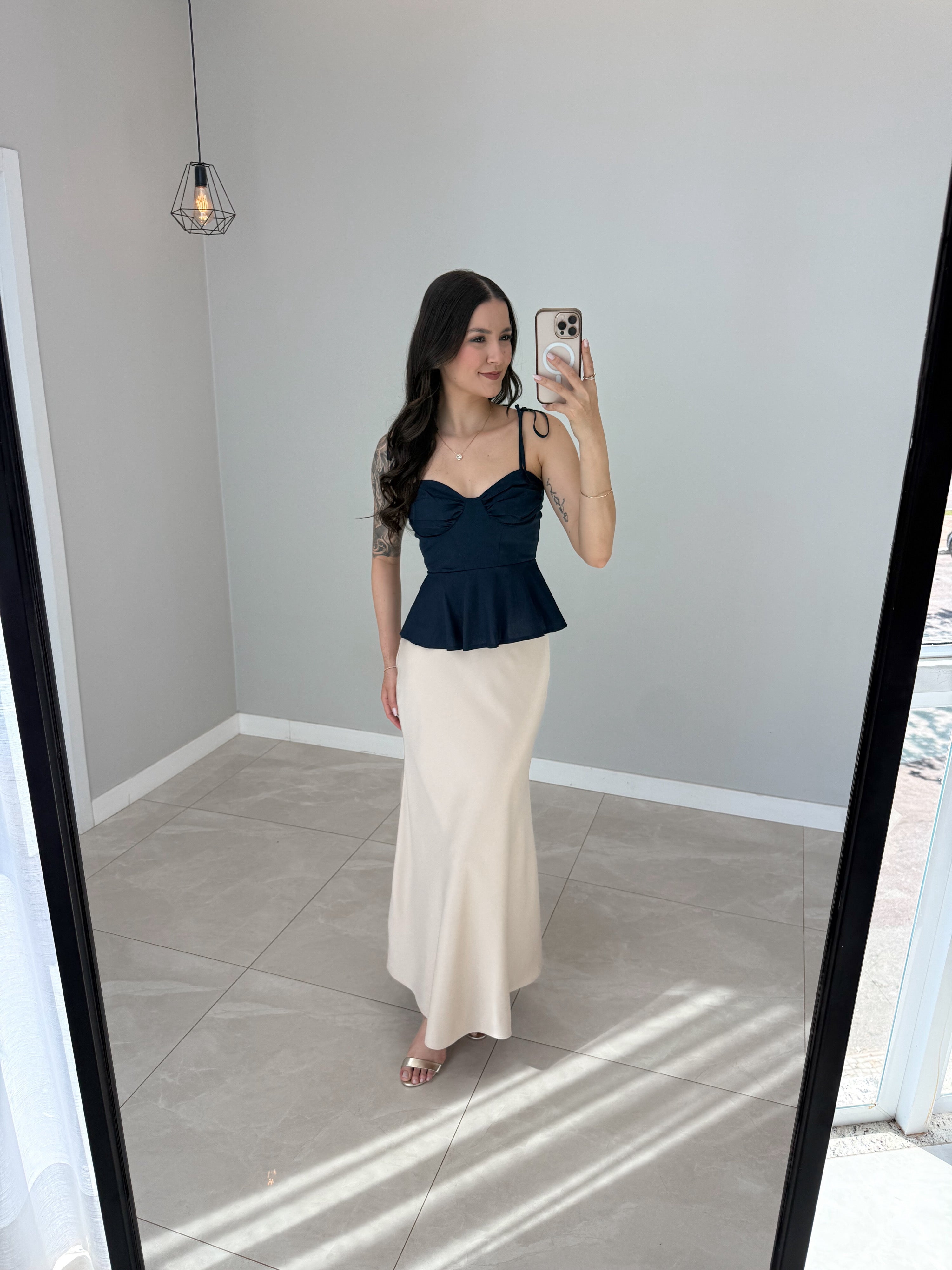 Blusa Peplum Thálita