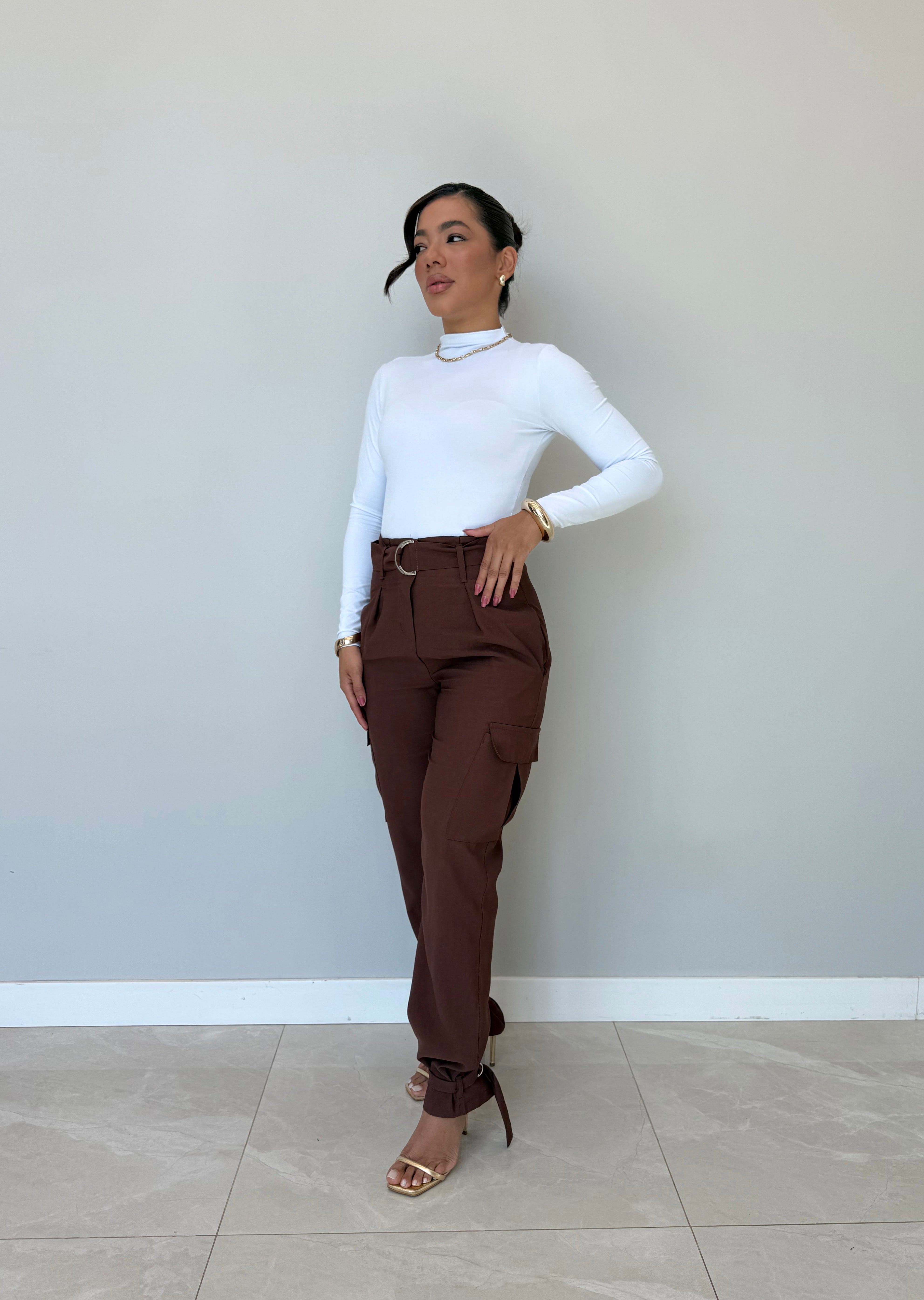 Calça Cargo Alfaiataria