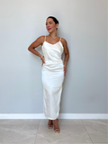 Vestido Midi Acetinado Ester