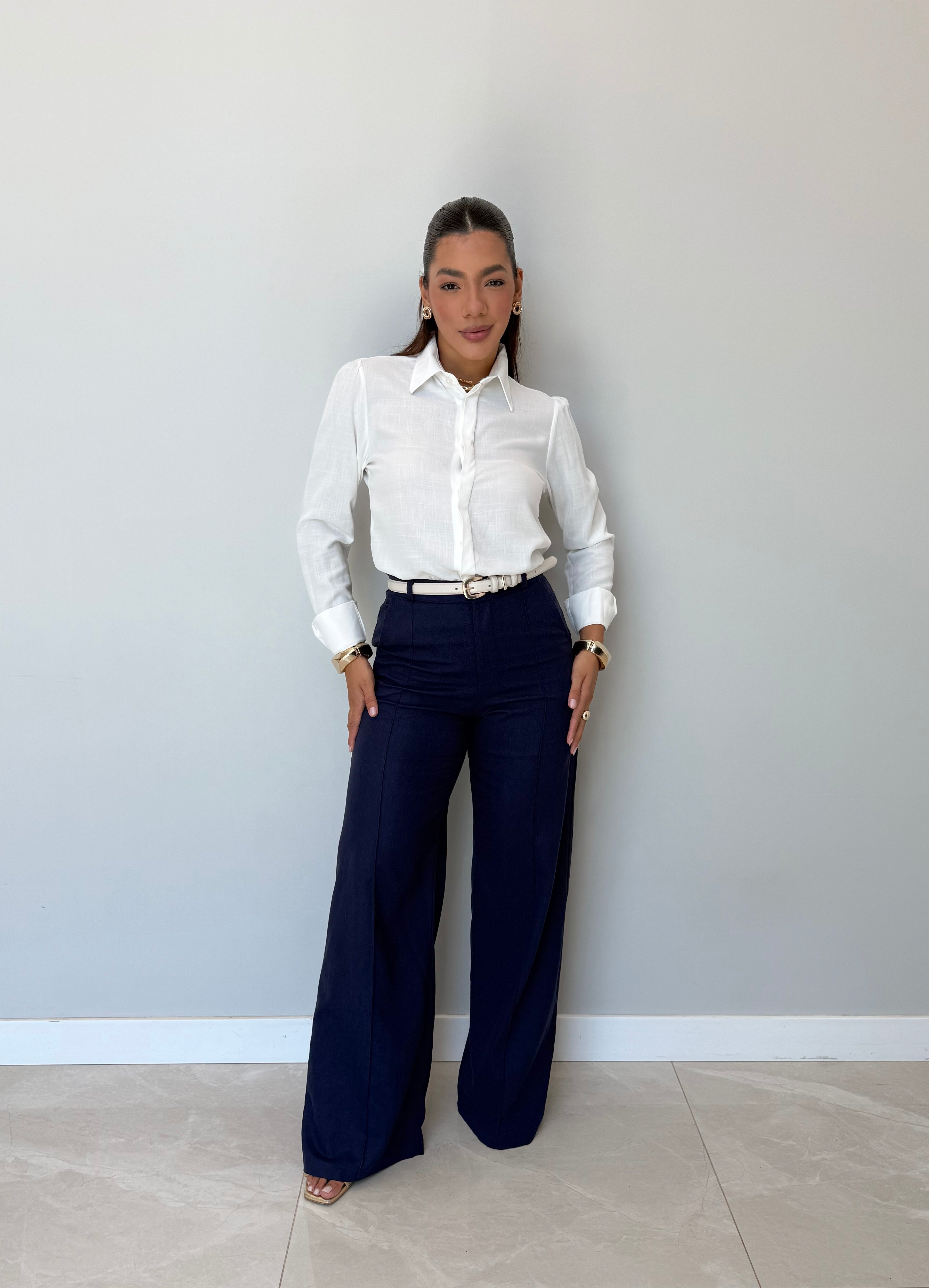 Camisa Manga Longa Livia