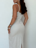 Vestido Midi Linho Beatriz
