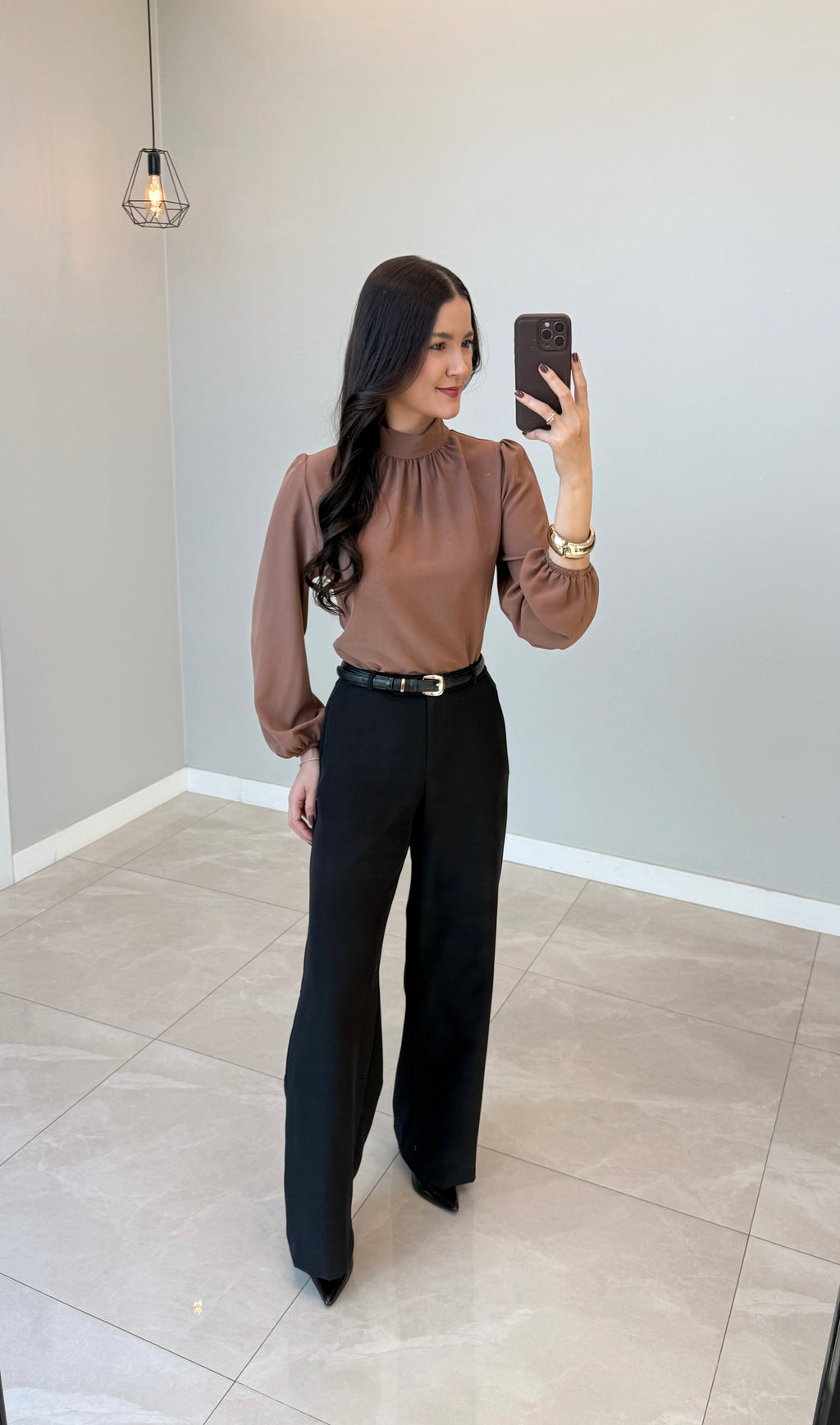 Blusa Manga Longa Ellen