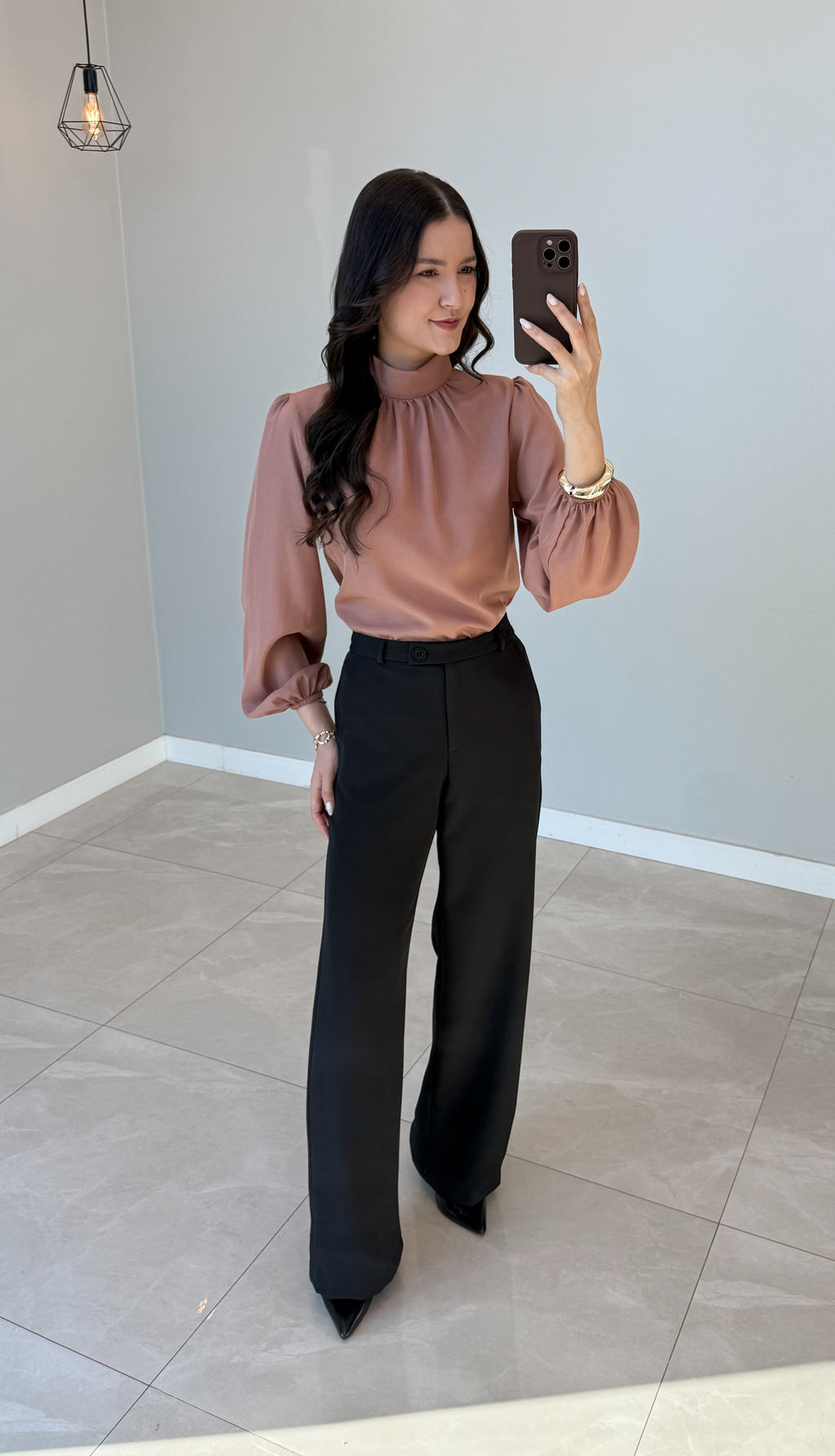 Blusa Manga Longa Ellen