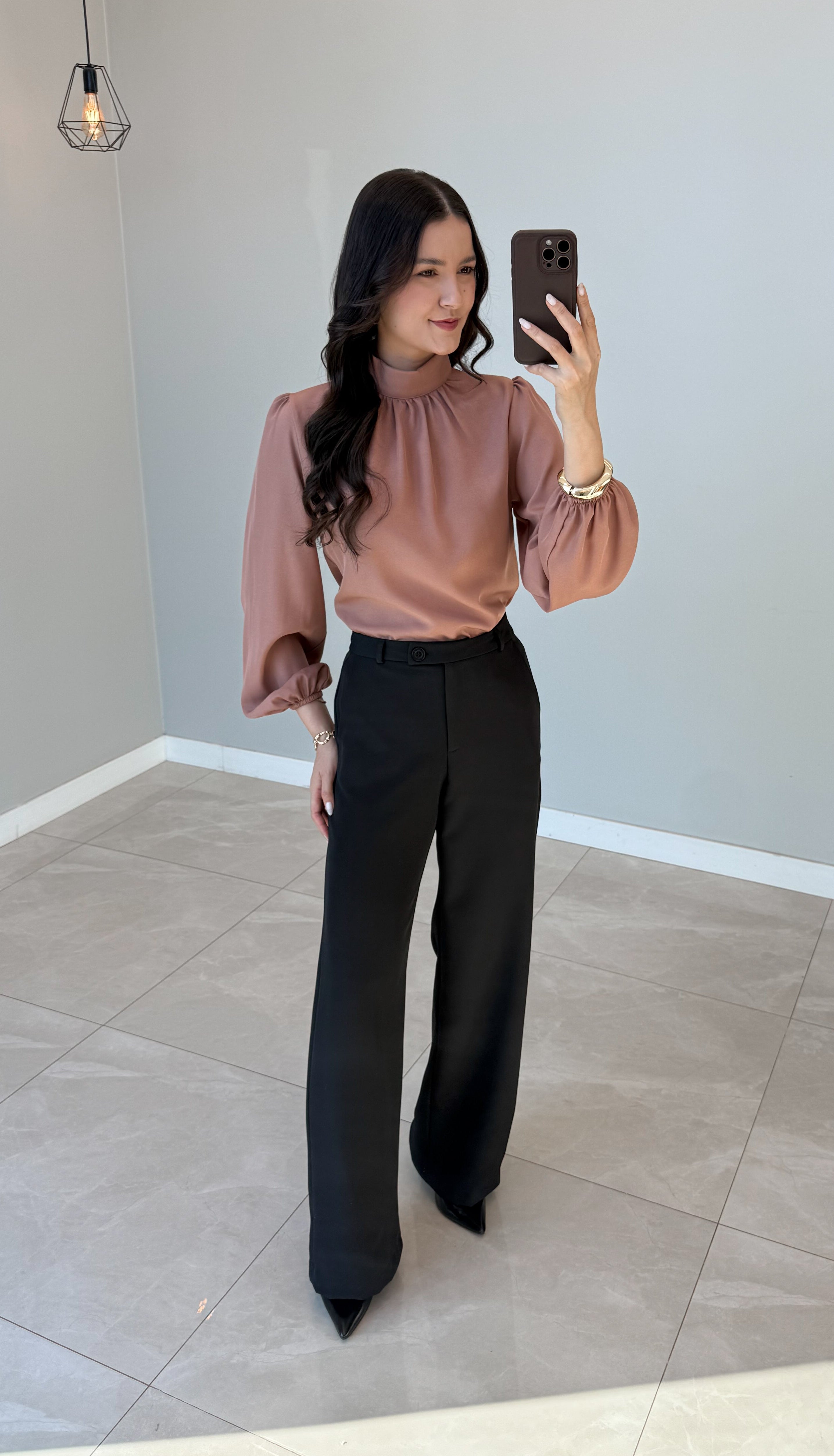 Blusa Manga Longa Ellen
